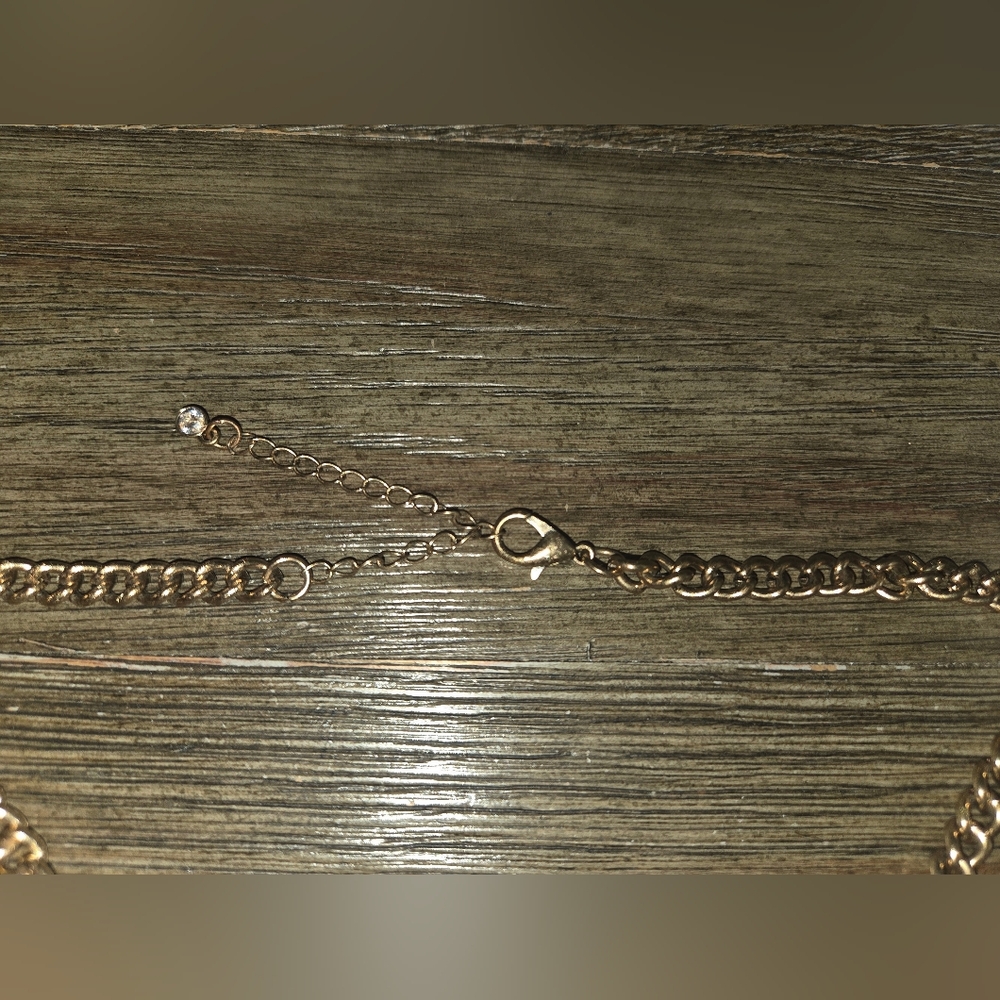 Valentina Crystal Bib Statement Necklace - Picture 9 of 9